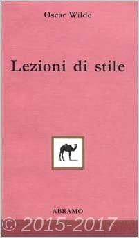 Copertina di Lezioni di stile